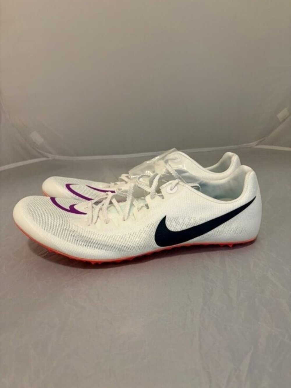Nike Zoom Ja Fly 4 pink white pink track spikes shoes men’s size 13 DR2741 101